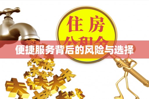 当涂便捷服务背后的风险与选择